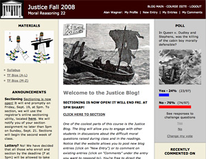 Movable Type blog screenshot